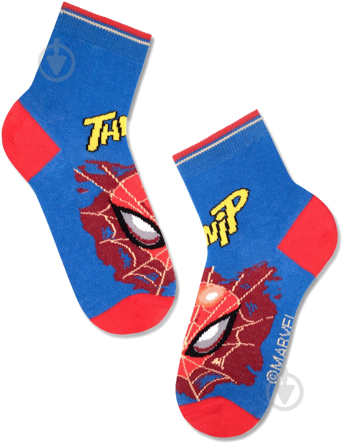 Шкарпетки дитячі для хлопчиків Conte-Kids дитячі, CK MARVEL 355 17С-132СПМ р.20 синій із червоним - фото 2 Шкарпетки дитячі для хлопчиків Conte-Kids дитячі, CK MARVEL 355 17С-132СПМ р.20 синій із червоним - фото 2