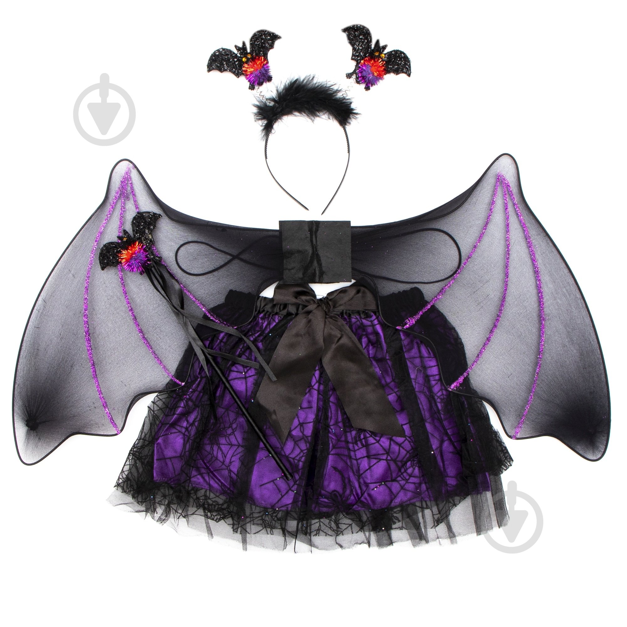 Костюм детский карнавальный Девилон Летучая мышь 518127 фиолетовый - фото 1