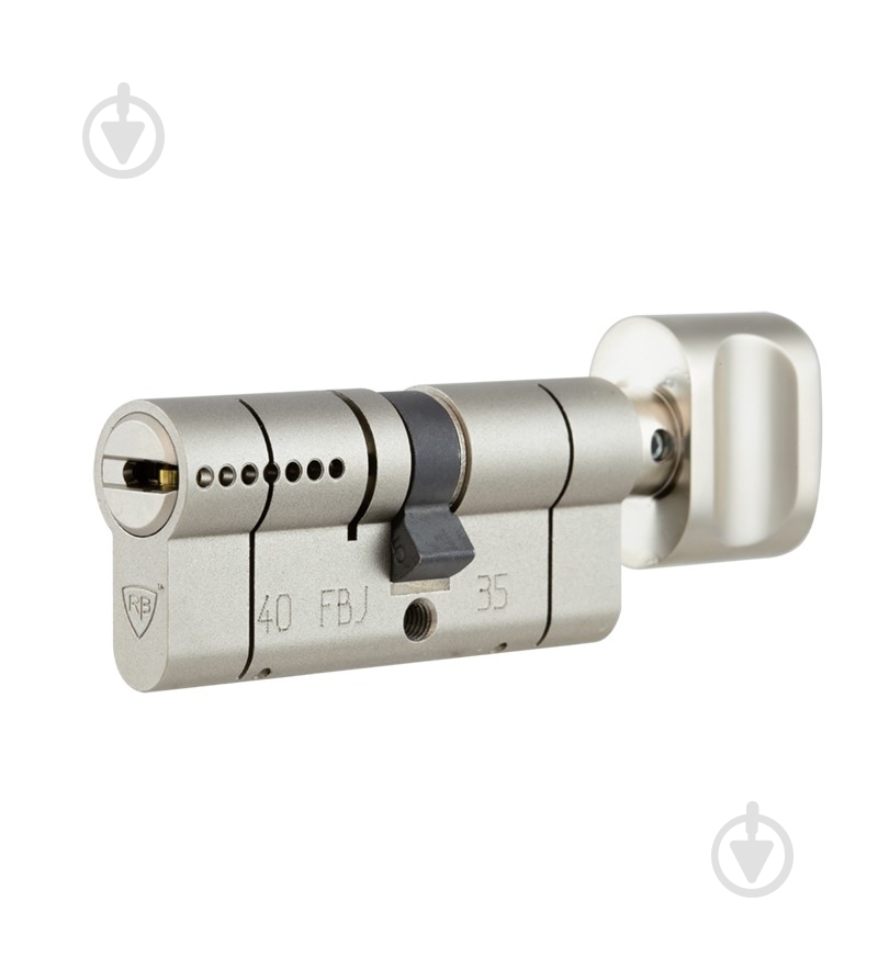 Циліндр RB-LOCKS KEYLOCX 55x35 ключ-вороток 90 мм нікель сатин - фото 2 Циліндр RB-LOCKS KEYLOCX 55x35 ключ-вороток 90 мм нікель сатин - фото 2