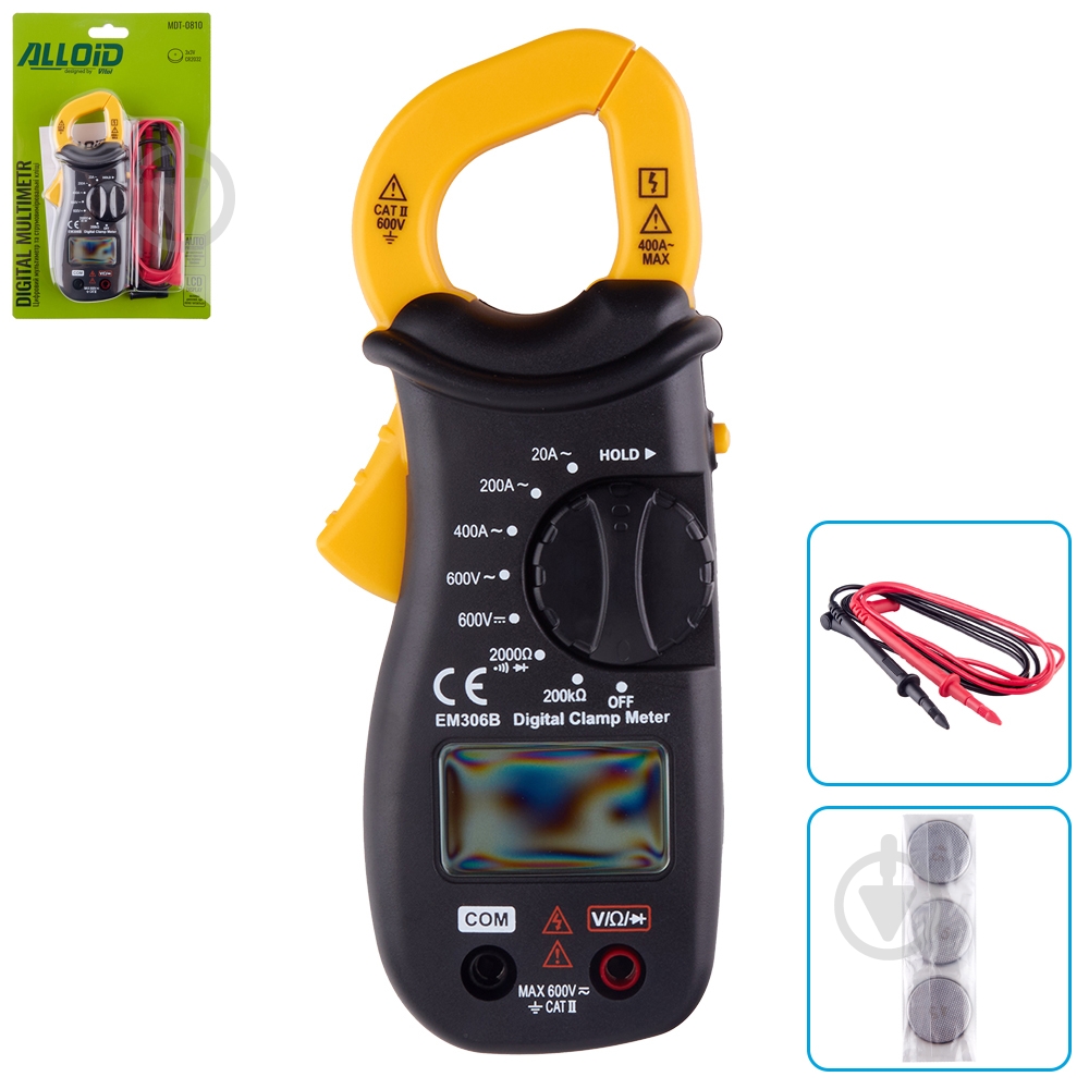 Мультиметр цифровой Alloid MDT-0810 - фото 1