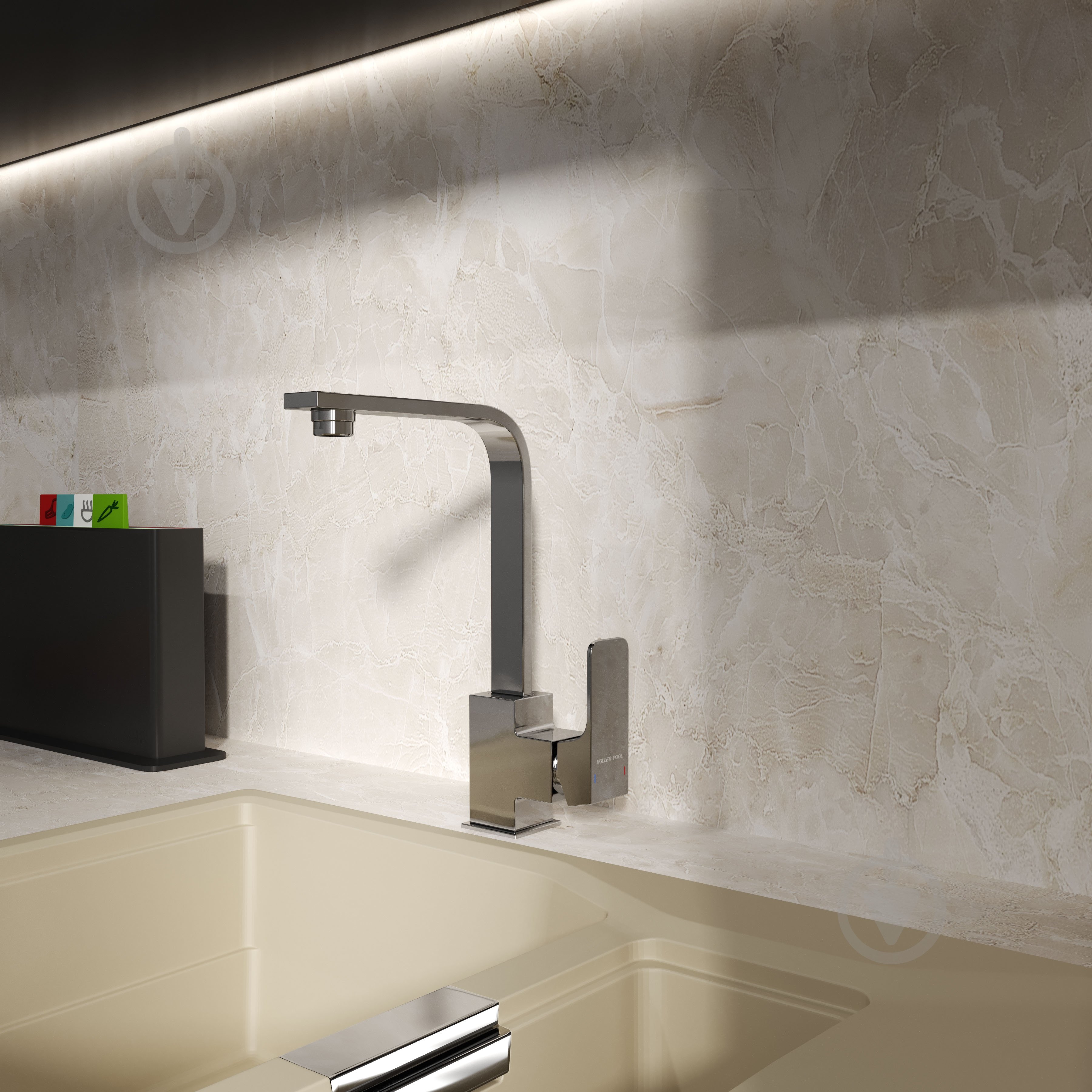 Смеситель для кухни Koller Pool Neon Cube NC0500 - фото 2