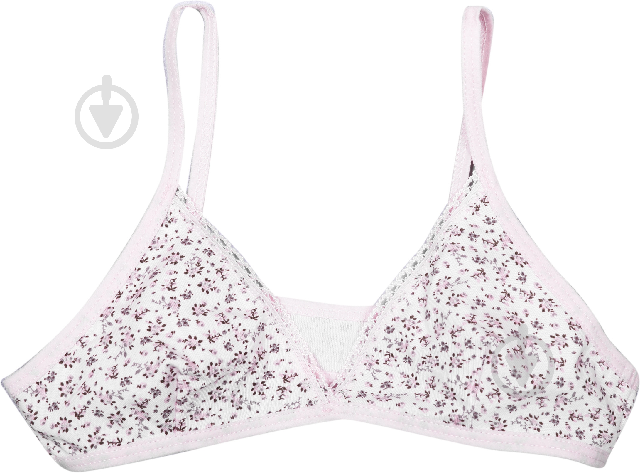 Лиф Bibo для девочки р.140 белый с принтом 92002 - фото 1