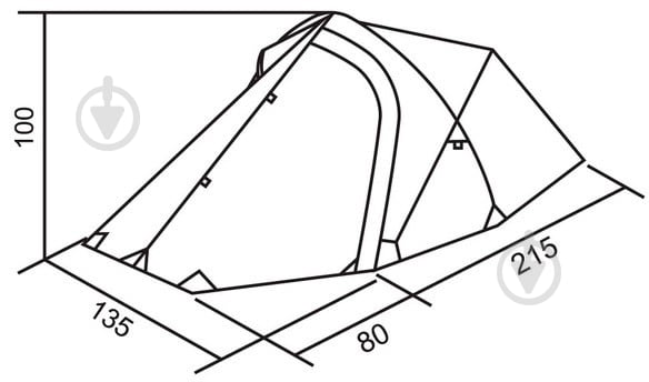 Палатка туристическая RED POINT Lighthouse Y2 RPT045 - фото 4 Палатка туристическая RED POINT Lighthouse Y2 RPT045 - фото 4