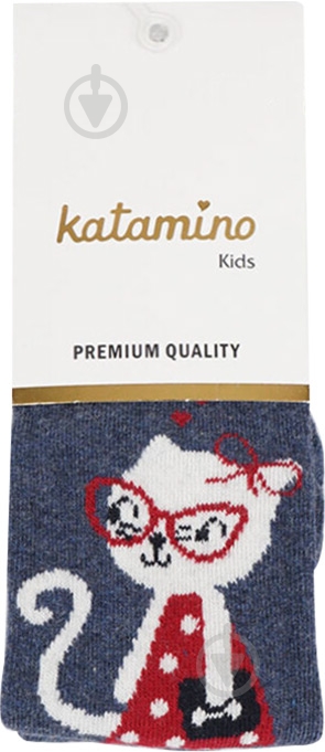 Колготки для девочек KATAMINO K30199 р.80-92 джинс - фото 1 Колготки для девочек KATAMINO K30199 р.80-92 джинс - фото 1