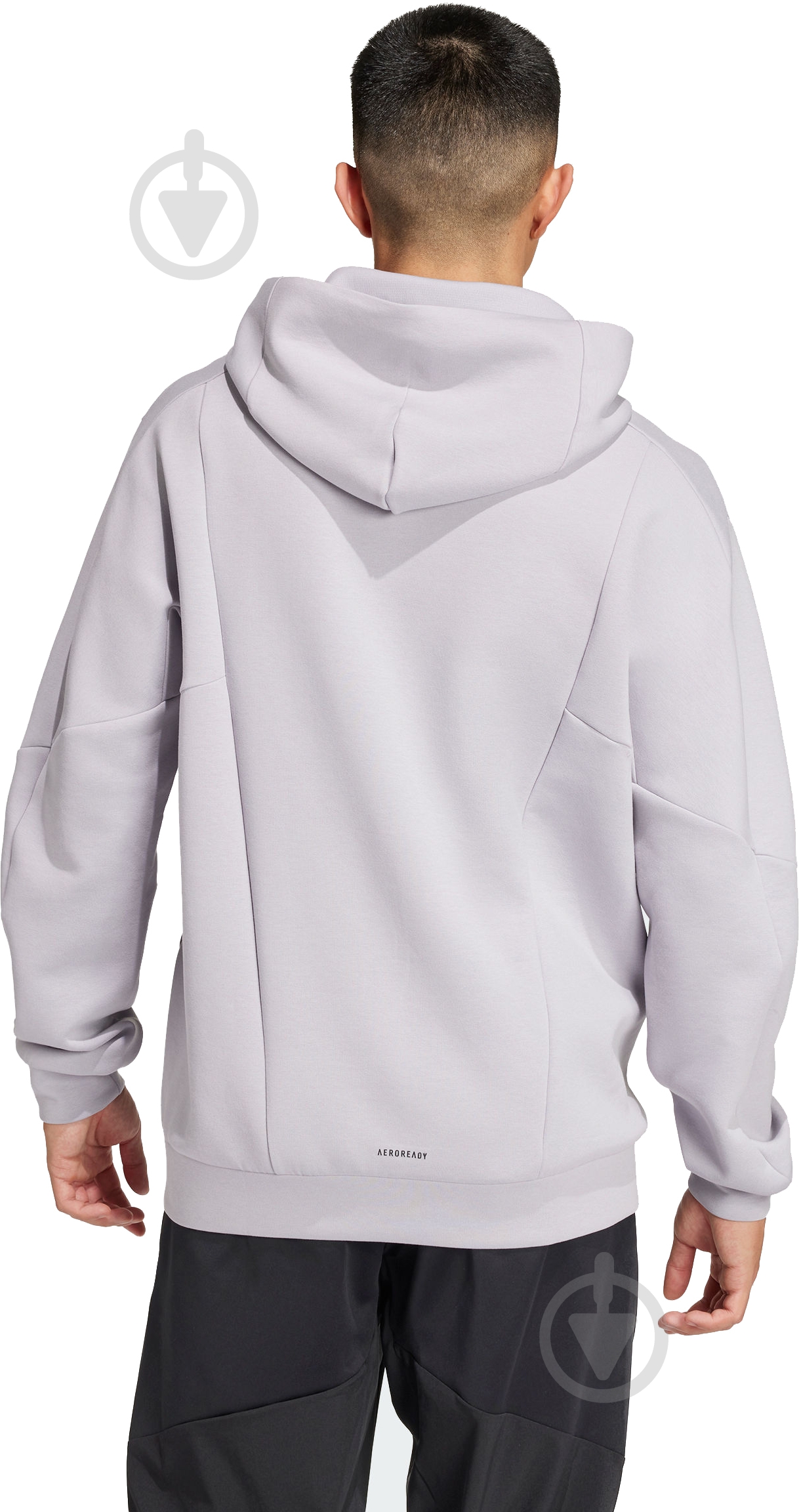 Джемпер Adidas D4T PULL OVER H IY1120 р.XL серый - фото 2