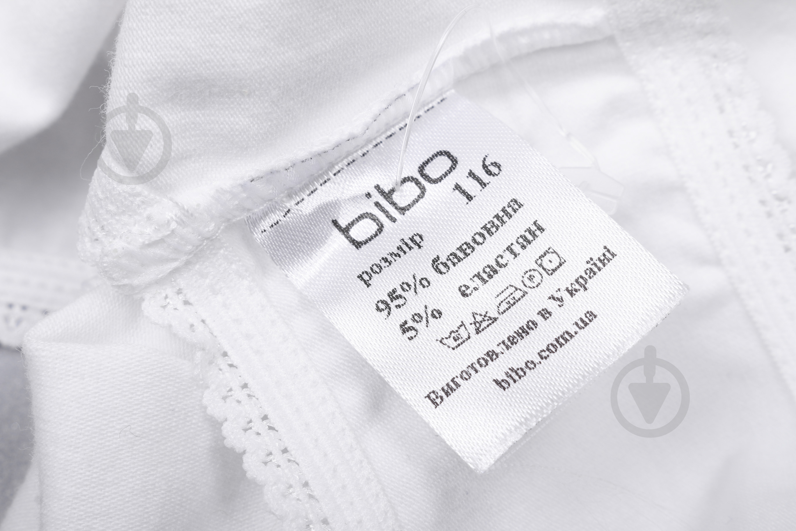Трусы для девочки Bibo р.116 белый 110004 - фото 4