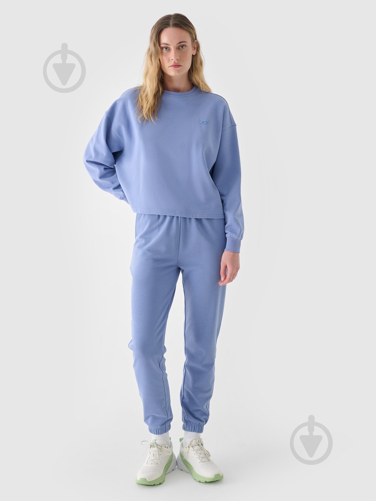 Свитшот 4F SWEATSHIRT F1305 4FWAW24TSWSF1305-32S р.L синий - фото 3 Свитшот 4F SWEATSHIRT F1305 4FWAW24TSWSF1305-32S р.L синий - фото 3