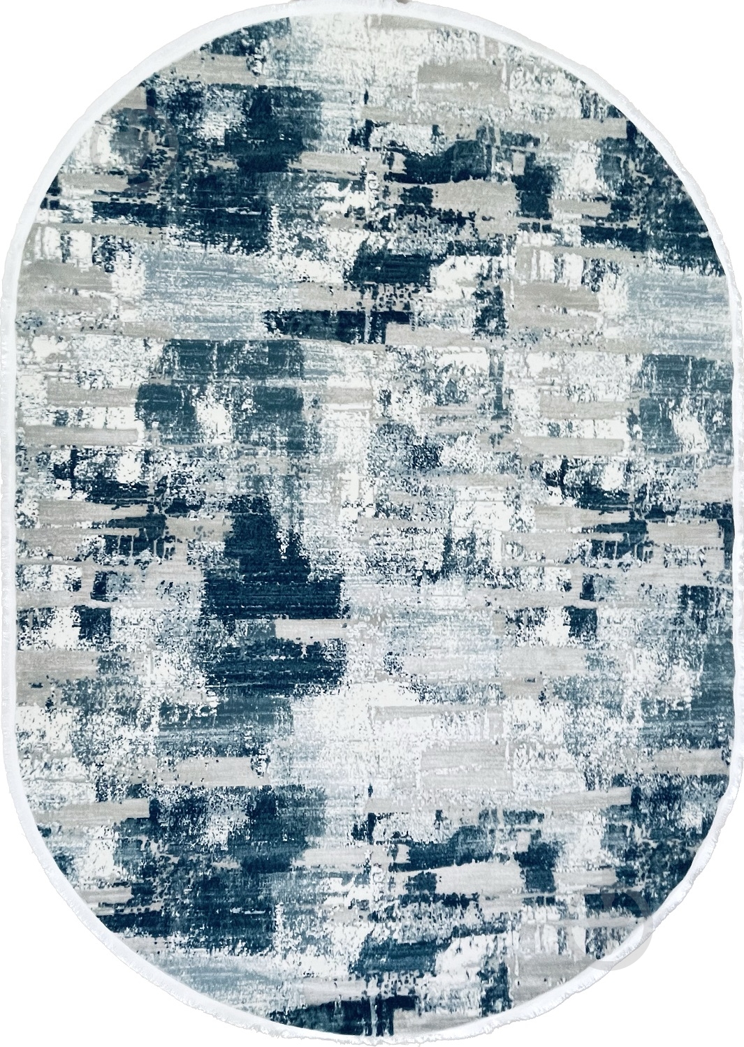 Ковер Art Carpet VENA 010 O blu 60x110 см - фото 1 Ковер Art Carpet VENA 010 O blu 60x110 см - фото 1