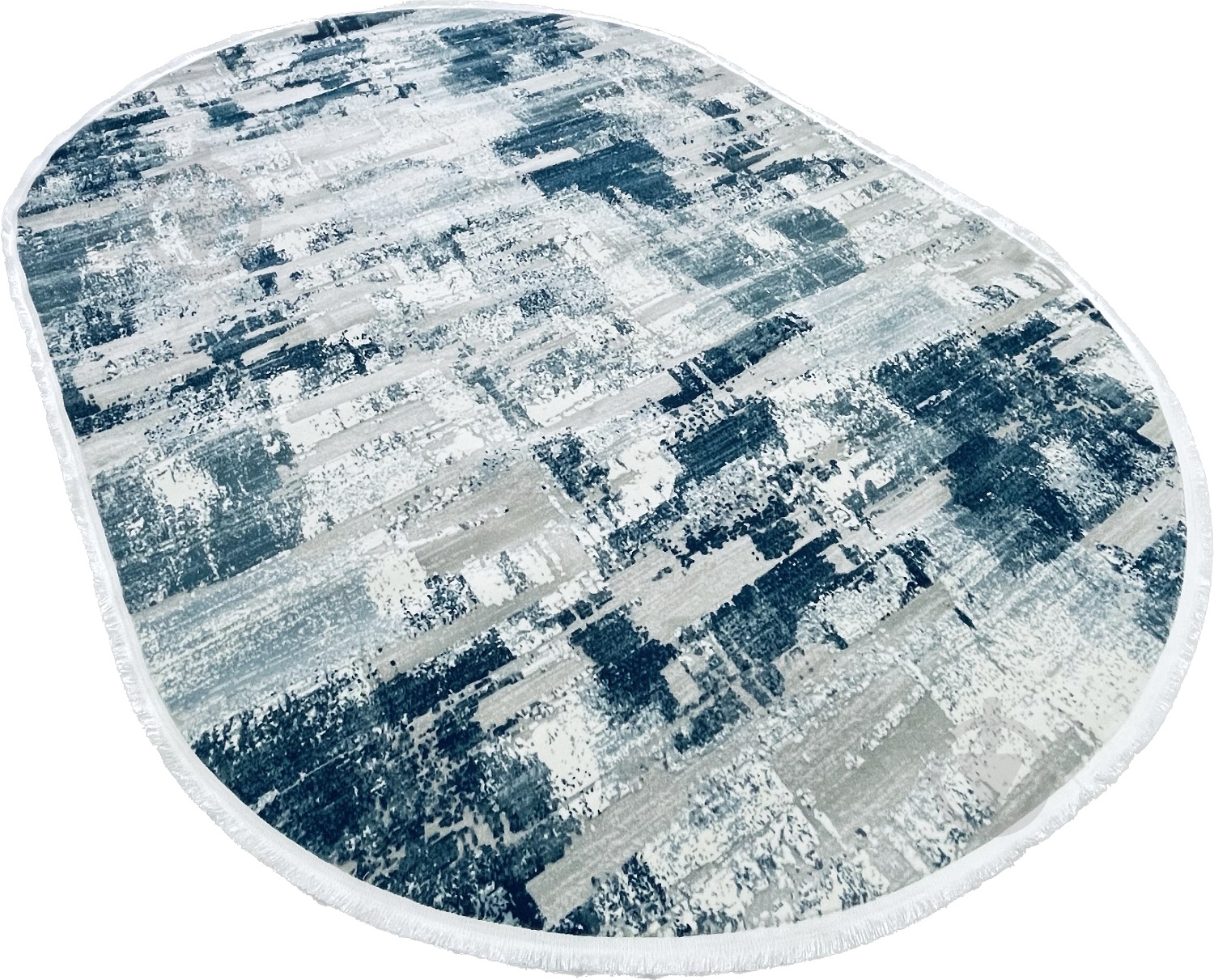 Ковер Art Carpet VENA 010 O blu 60x110 см - фото 3 Ковер Art Carpet VENA 010 O blu 60x110 см - фото 3