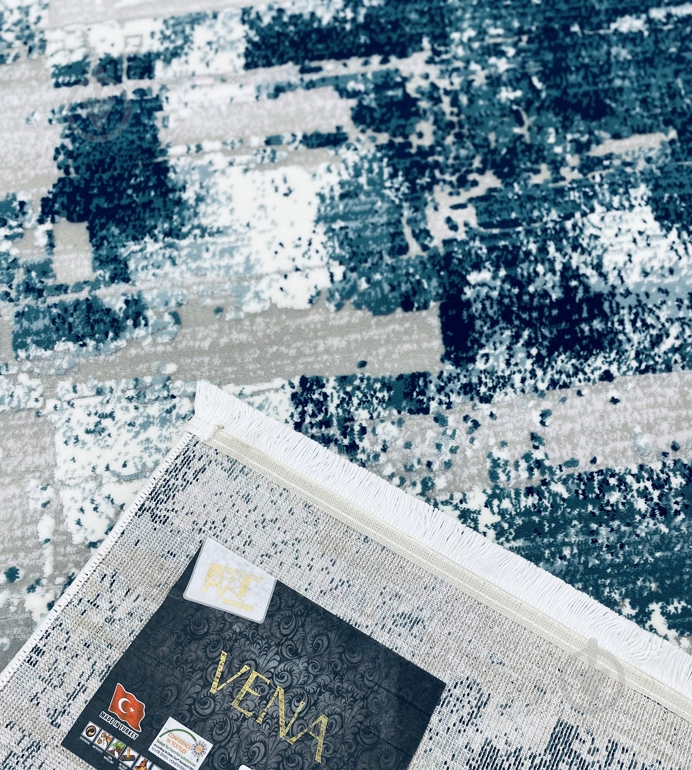 Ковер Art Carpet VENA 010 D blu 100x200 см - фото 4