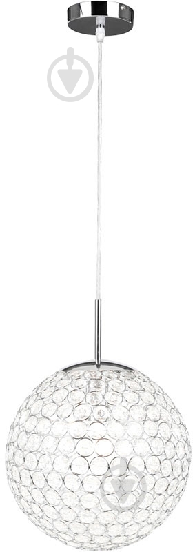 Подвес Globo 16004 Konda 1х60 Вт E27 хром - фото 1 Подвес Globo 16004 Konda 1х60 Вт E27 хром - фото 1