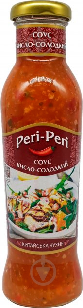 Соус TM Peri Peri Кисло-сладкий 320 г (4820172250425) - фото 1 Соус TM Peri Peri Кисло-сладкий 320 г (4820172250425) - фото 1