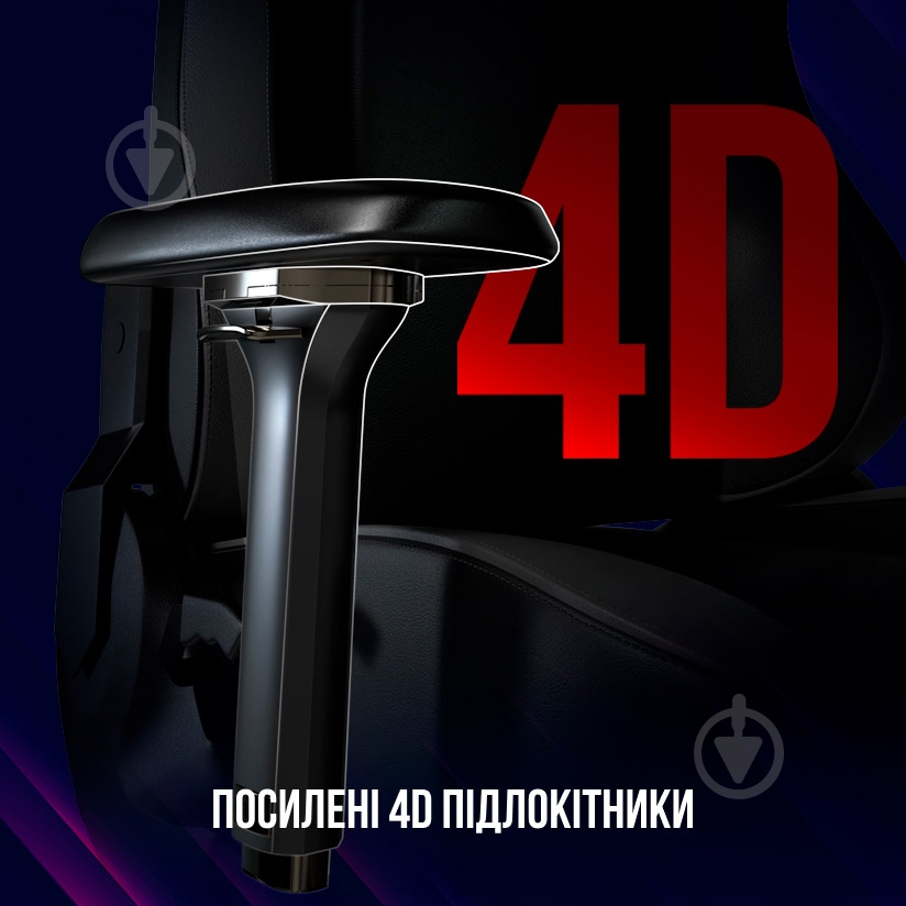 Кресло игровое LORGAR Embrace 533 (LRG-CHR533B) черный - фото 9