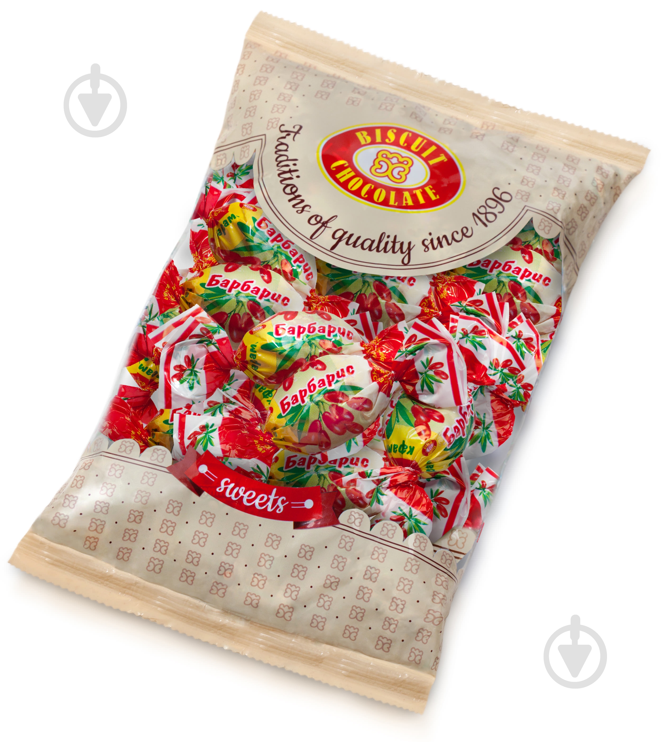 Карамель леденцовая ХБФ Барбарис 1000 г - фото 1