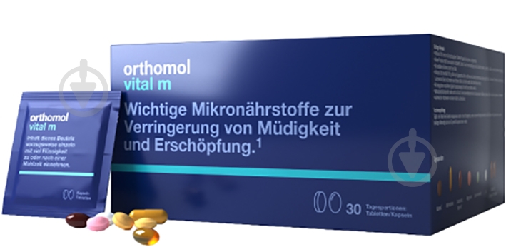 Витамины Orthomol Vital M капсулы + таблетки курс 30 дней - фото 1 Витамины Orthomol Vital M капсулы + таблетки курс 30 дней - фото 1