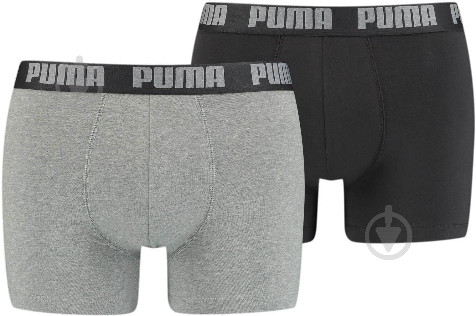 Трусы мужские Puma 90682305 2XL серый/темно-серый - фото 4 Трусы мужские Puma 90682305 2XL серый/темно-серый - фото 4