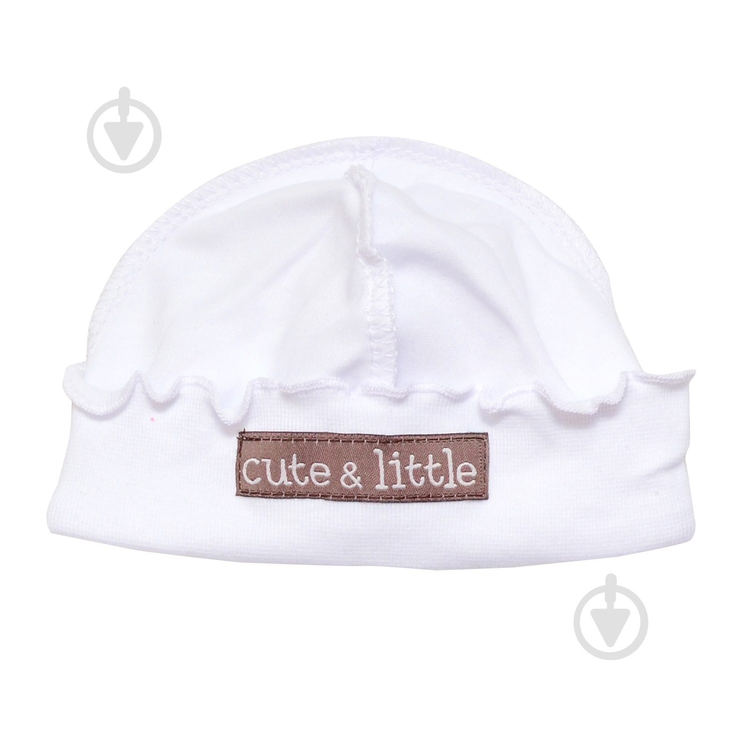 Шапочка Minikin р.41 біло-коричневий 195010341 - фото 1