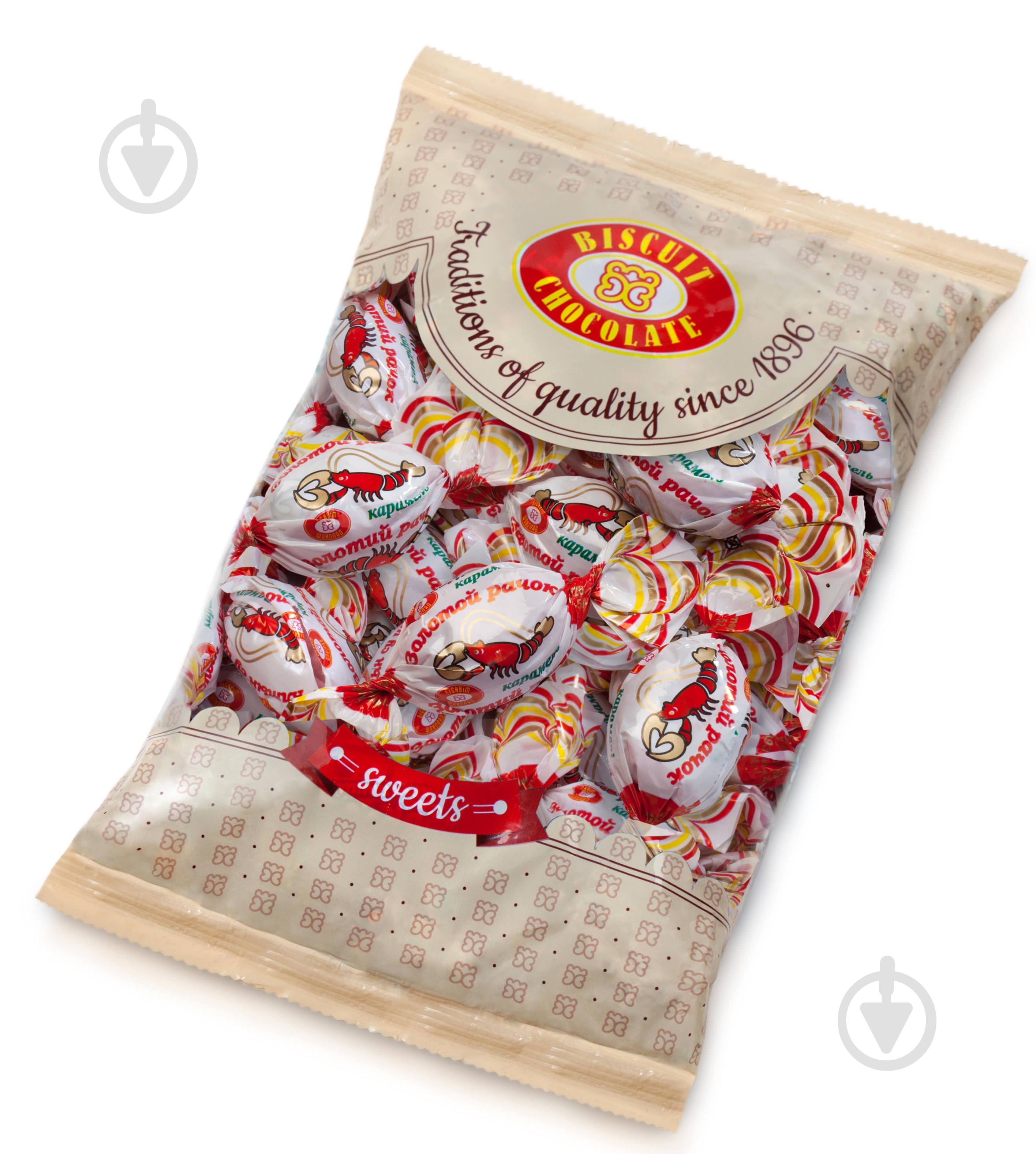 Карамель ХБФ Золотой рачок 200 г - фото 1 Карамель ХБФ Золотой рачок 200 г - фото 1