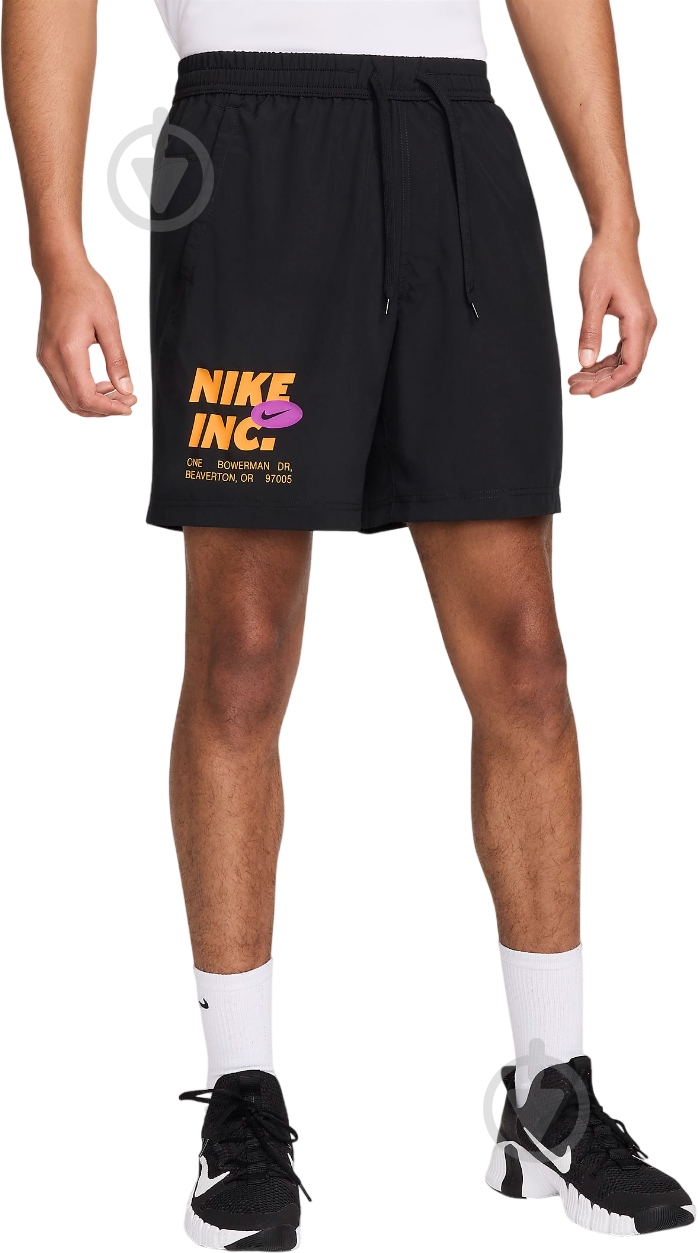 Шорты Nike FN3992-010 р. S черный - фото 1 Шорты Nike FN3992-010 р. S черный - фото 1
