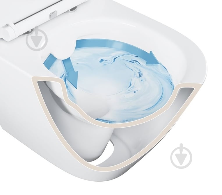 Унитаз подвесной Cersanit Mille Plus CLEAN ON S701-454 - фото 3