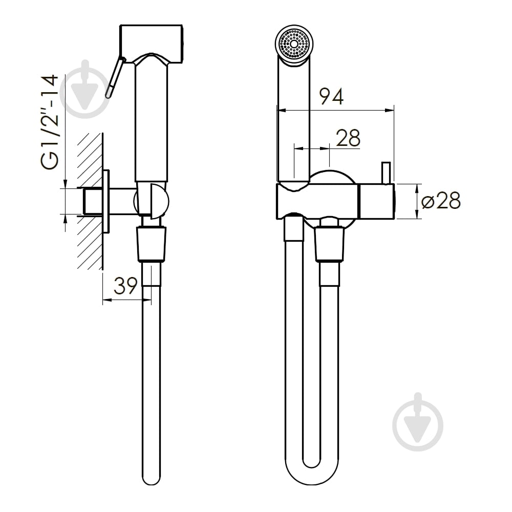 Гігієнічний душ Imprese B704122 - фото 2