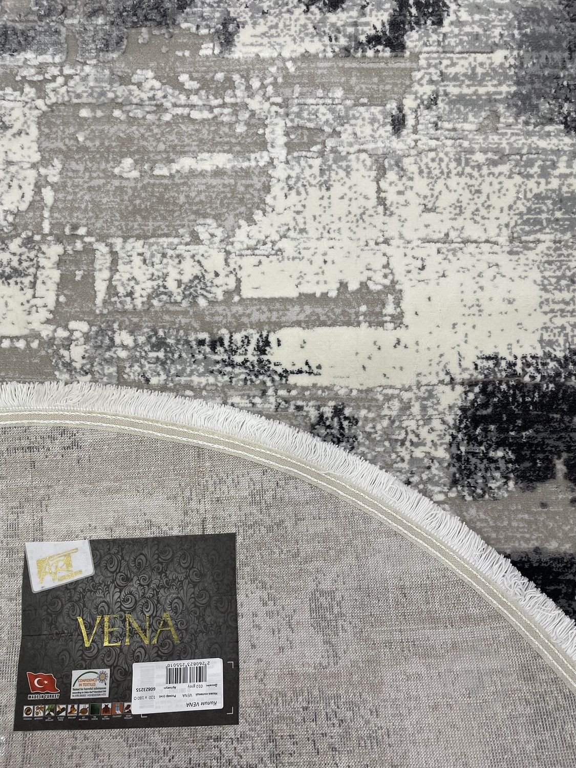 Килим Art Carpet VENA 010 O grey 240x340 см - фото 4