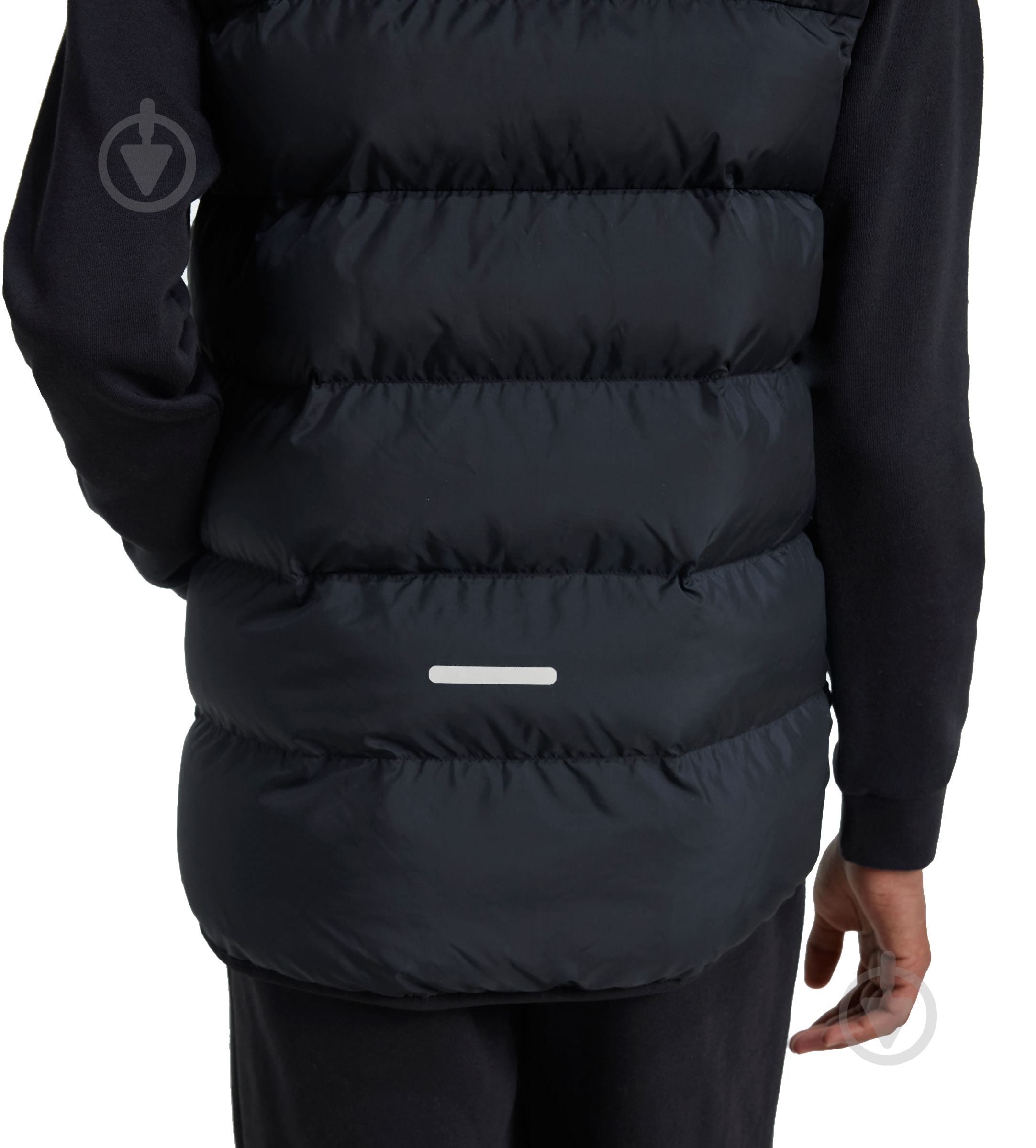 Жилет Adidas J SD VEST IW0544 р.170 черный - фото 2