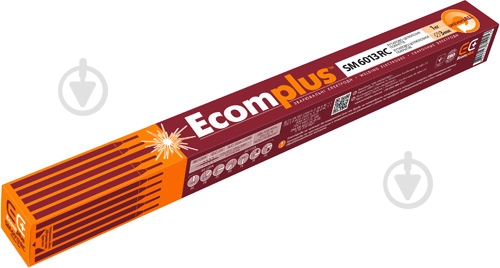 Електроди зварювальні EcomPlus SM 6013 RC 3 мм 1 кг - фото 1