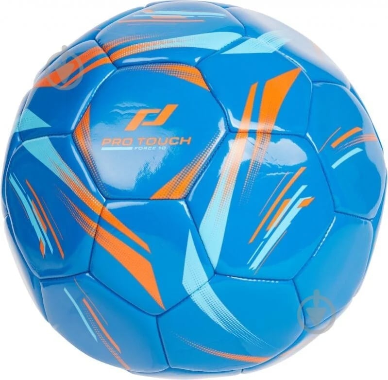 Футбольный мяч Pro Touch FORCE 10 синий 413148-904522 р.4 - фото 1