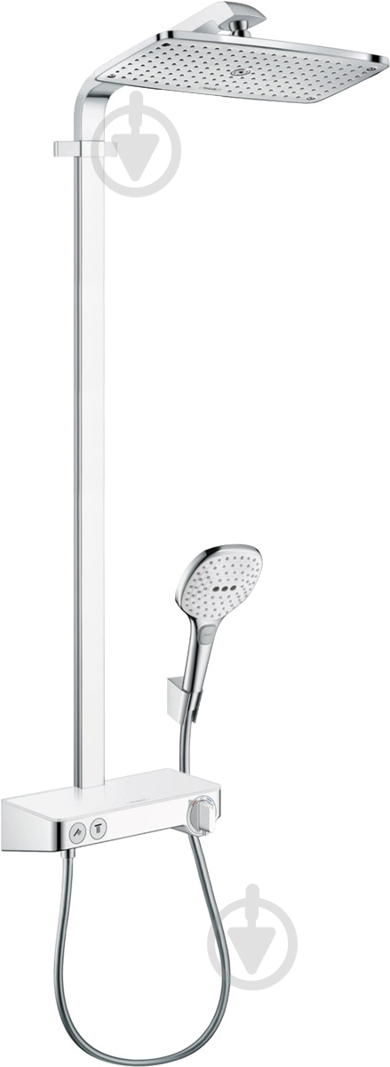 Душевая система Hansgrohe Raindance Select E 360 1jet ST Showerpipe 27288400 - фото 1