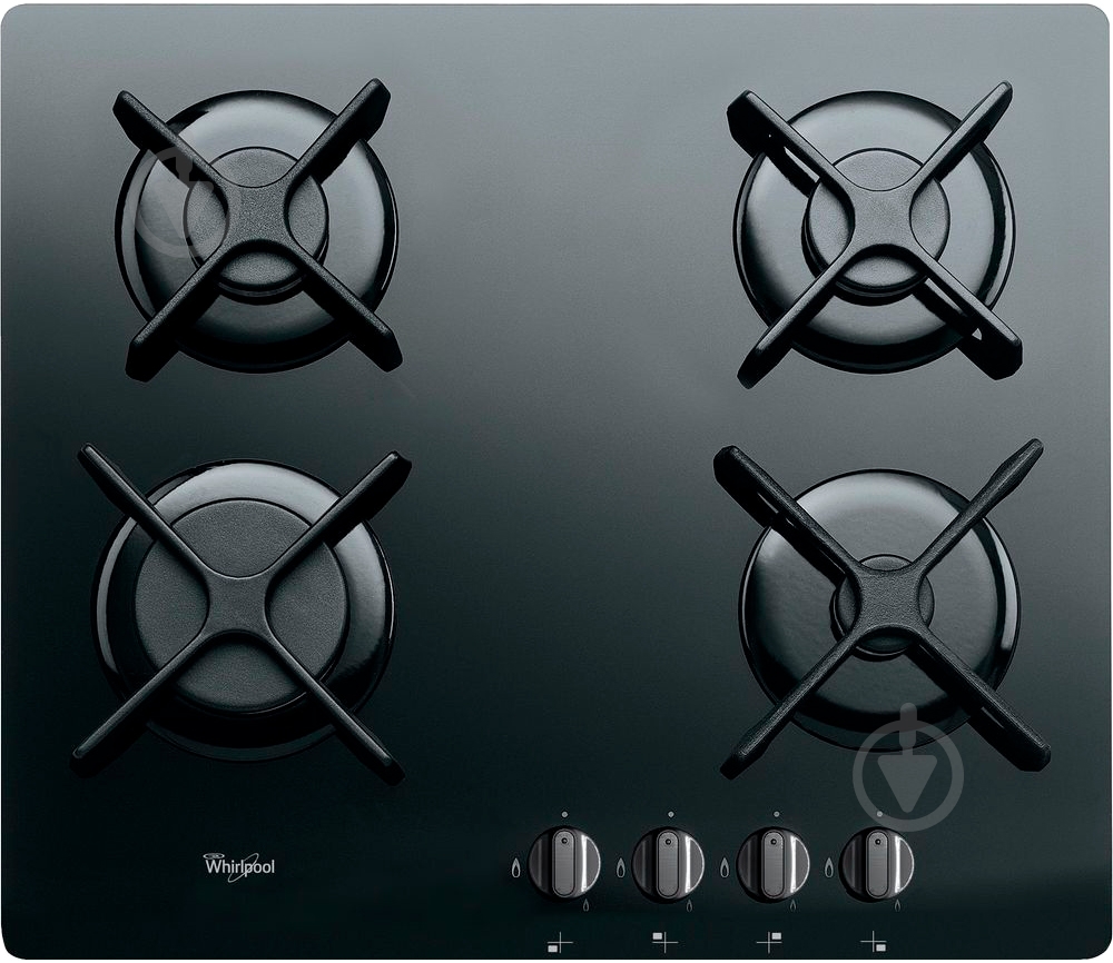 Варочная поверхность газовая Whirlpool GOR 6414/NB - фото 1 Варочная поверхность газовая Whirlpool GOR 6414/NB - фото 1