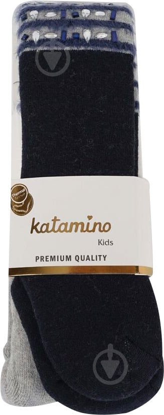 Колготки для девочек KATAMINO K35059 р.132-144 темно-синий - фото 1