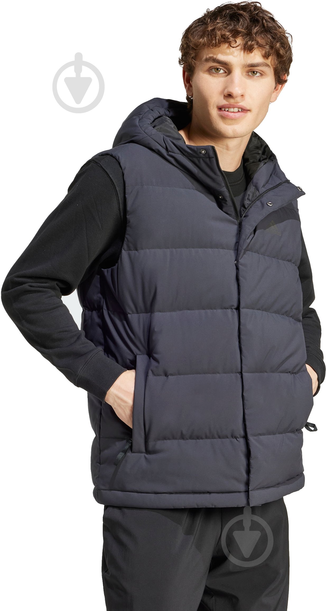 Жилет Adidas HELIONIC VEST IX8113 р.S черный - фото 5