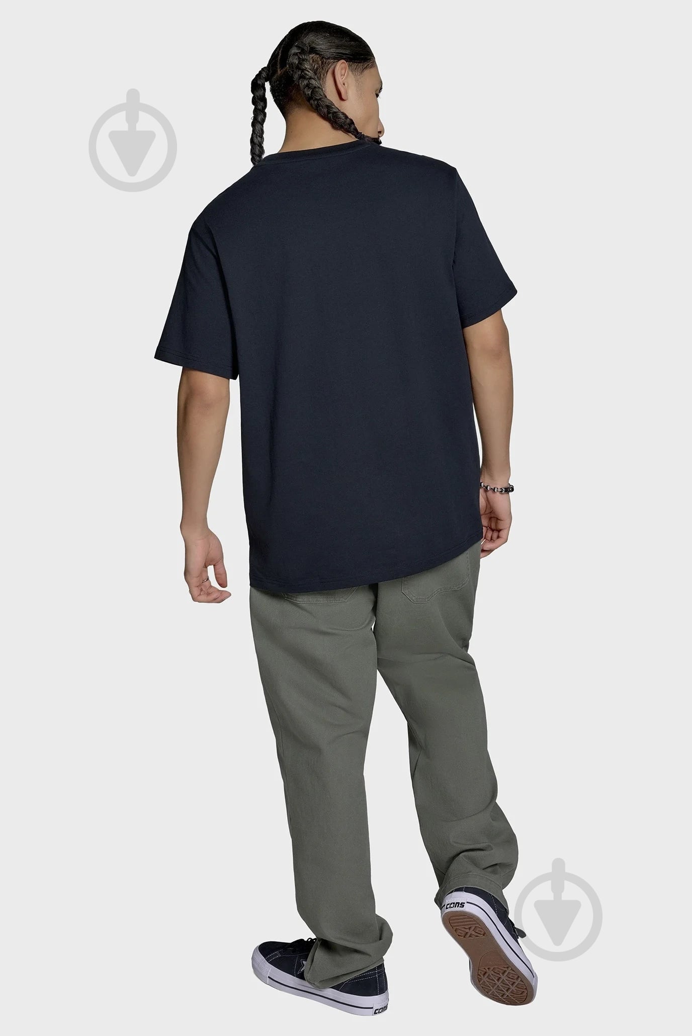 Футболка Converse CHUCK LOGO TEE CVM5T459-BLK р.S чорний - фото 4