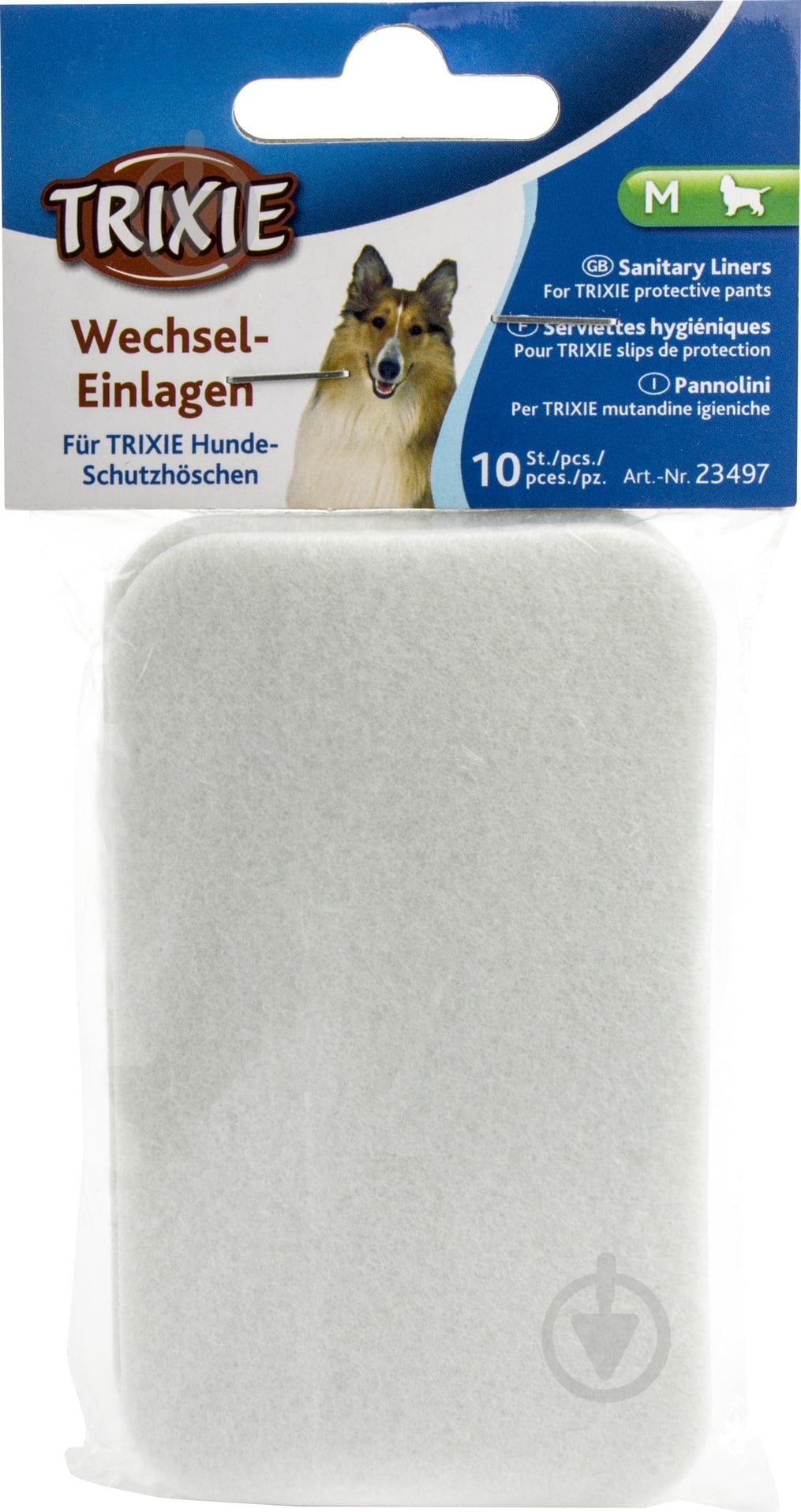 Прокладки TRIXIE гігієнічні M 10 шт 23497 - фото 1 Прокладки TRIXIE гігієнічні M 10 шт 23497 - фото 1