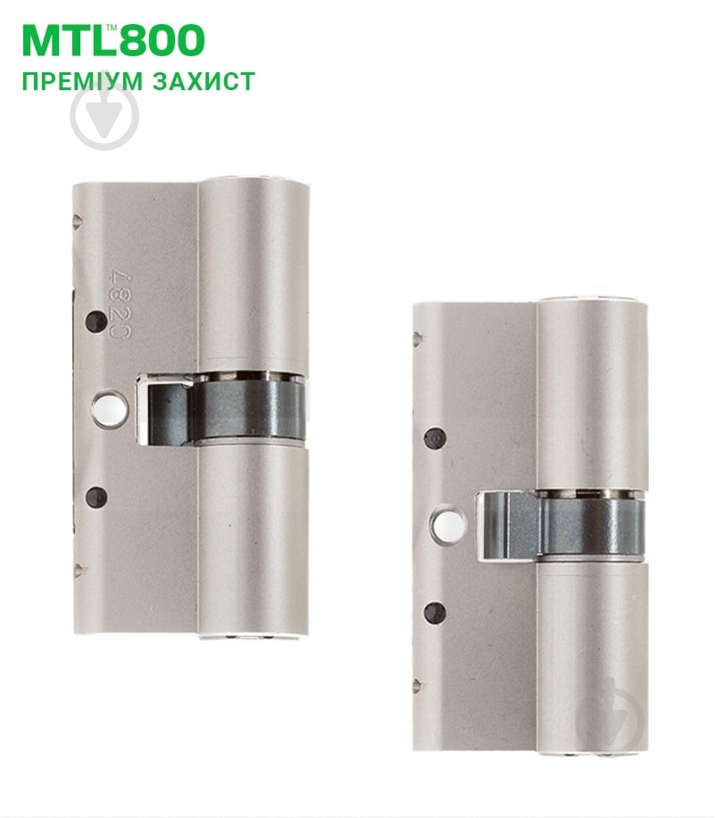 Цилиндр Mul-T-Lock MTL800/MT5+ 31x31 ключ-ключ 62 мм никель сатин - фото 3 Цилиндр Mul-T-Lock MTL800/MT5+ 31x31 ключ-ключ 62 мм никель сатин - фото 3