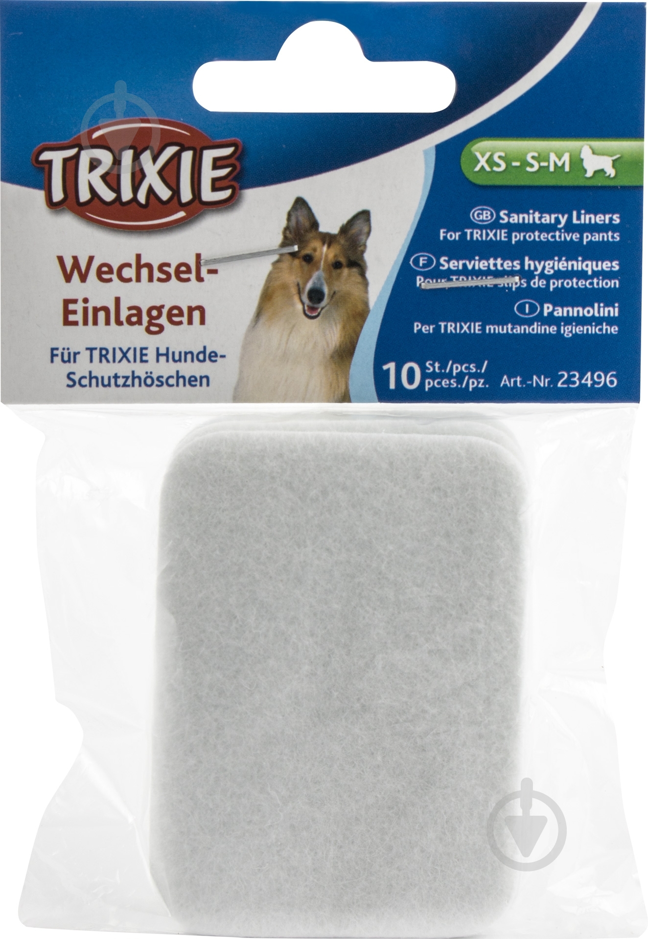 Прокладки TRIXIE гігієнічні XS-S-М 10 шт 23496 - фото 1