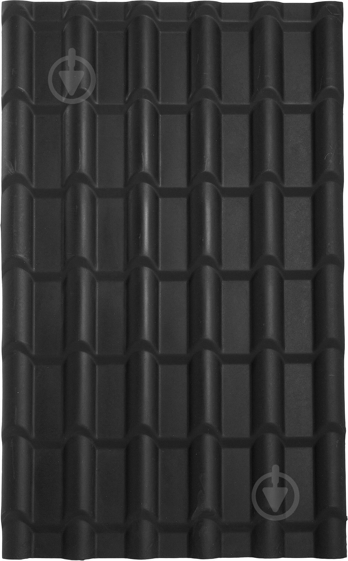 Черепиця Keramoplast 1460x890x4,5 мм чорний - фото 2