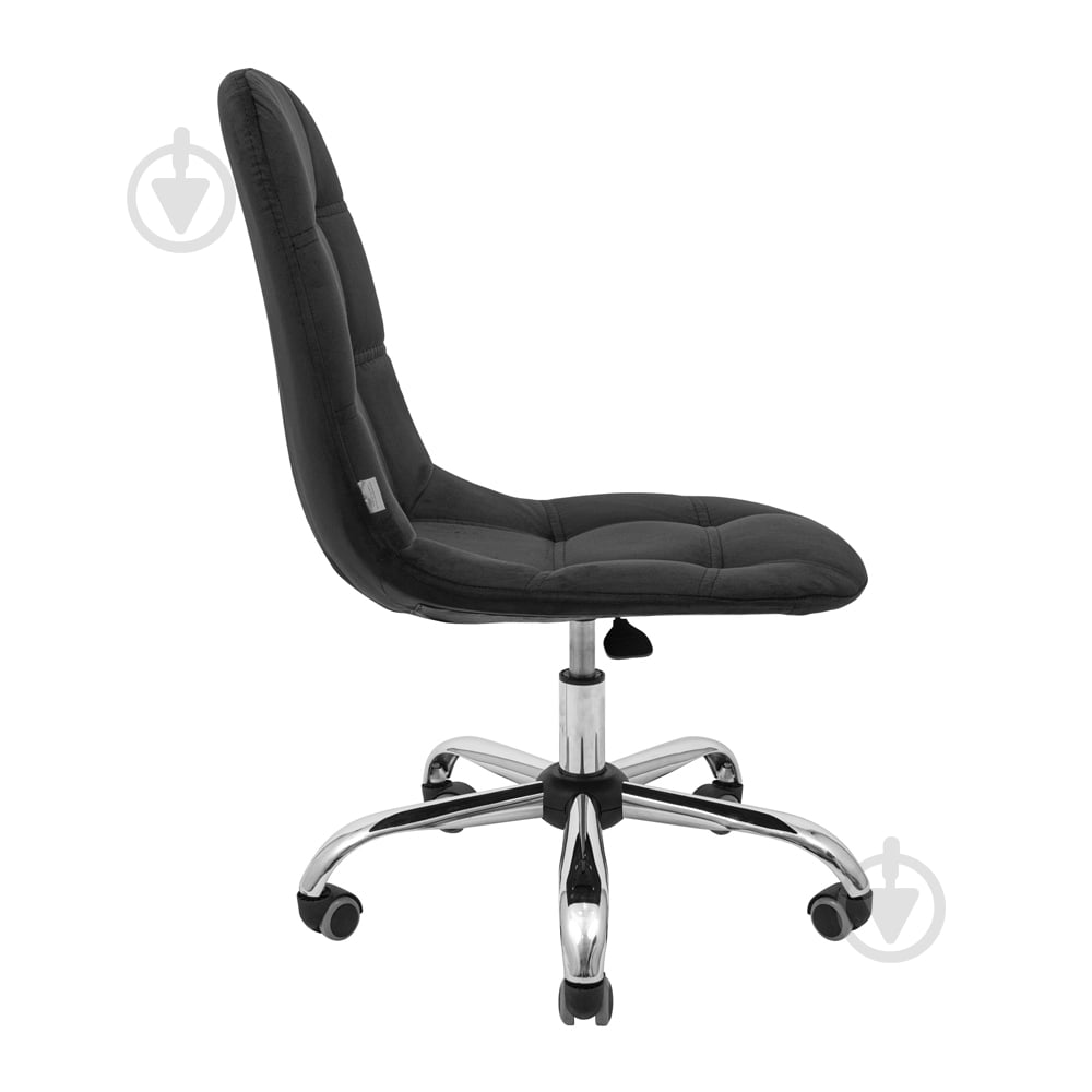 Стілець Richman Спліт Ю Ролл хром Флорида Блек чорний - фото 3 Стілець Richman Спліт Ю Ролл хром Флорида Блек чорний - фото 3