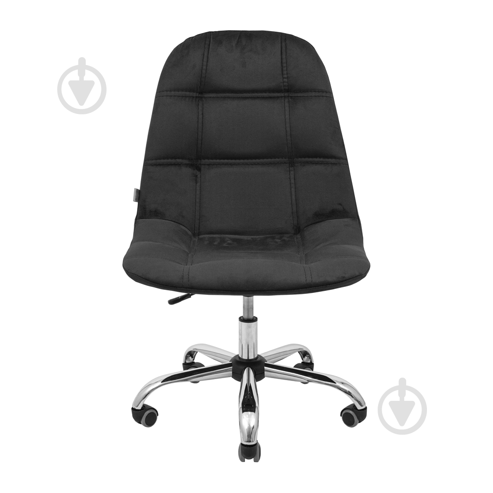 Стілець Richman Спліт Ю Ролл хром Флорида Блек чорний - фото 2 Стілець Richman Спліт Ю Ролл хром Флорида Блек чорний - фото 2