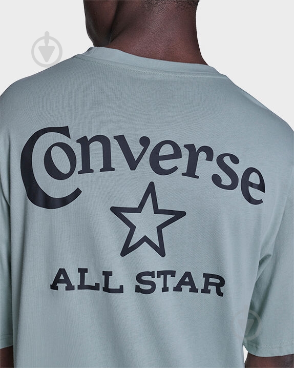Футболка Converse ARCH STAR LOGO TEE CVM6T062-THY р.M голубой - фото 5 Футболка Converse ARCH STAR LOGO TEE CVM6T062-THY р.M голубой - фото 5