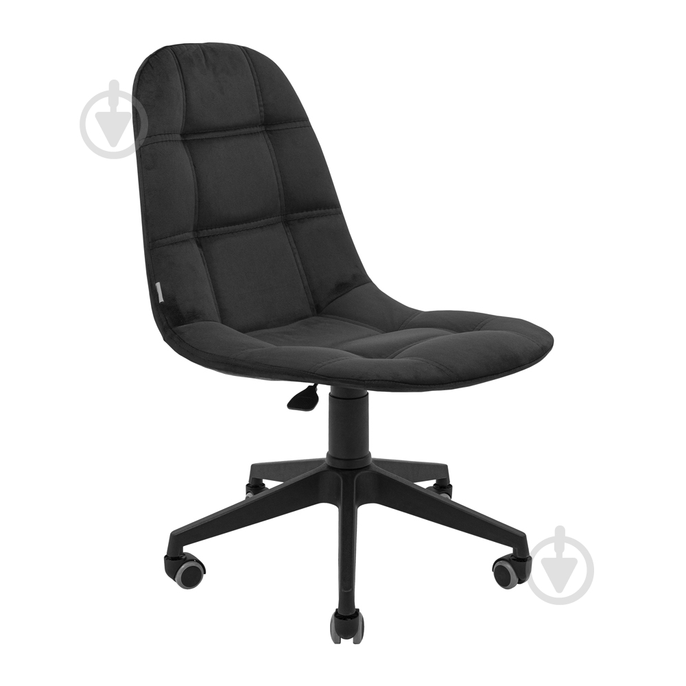 Стілець Richman Спліт Ю Ролл пластик Флорида Блек чорний - фото 1