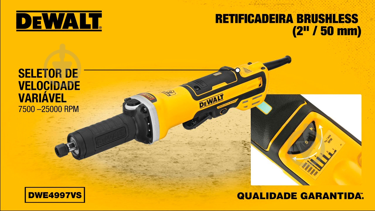 Прямая шлифмашина DeWalt DWE4997 - фото 8 Прямая шлифмашина DeWalt DWE4997 - фото 8