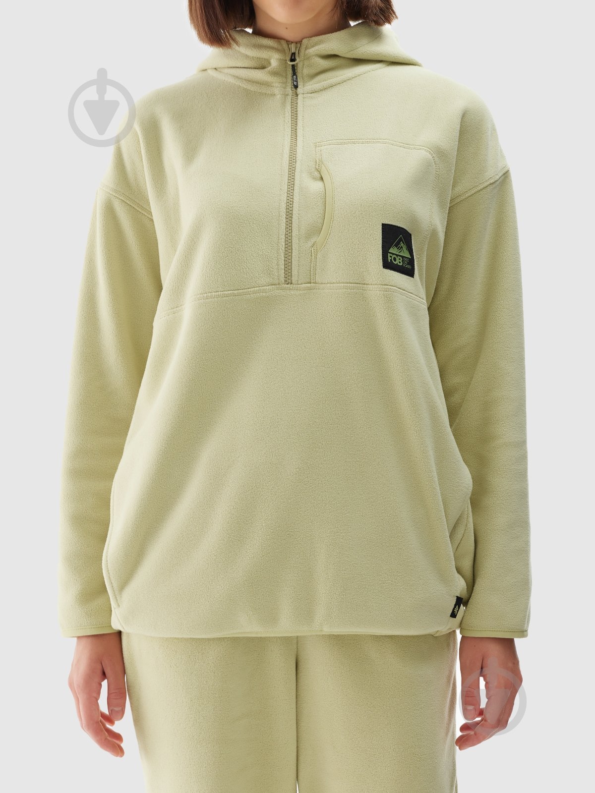 Джемпер 4F FLEECE F248 4FWAW24TFLEF248-44S р.M зеленый - фото 6