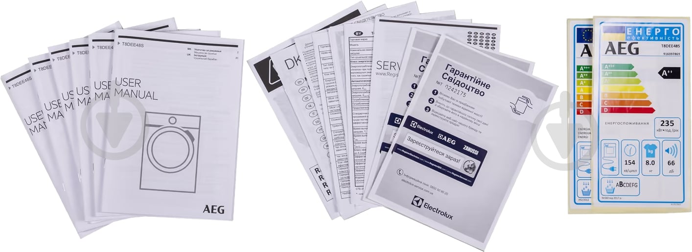 Сушильная машина AEG T8DEE48S - фото 24