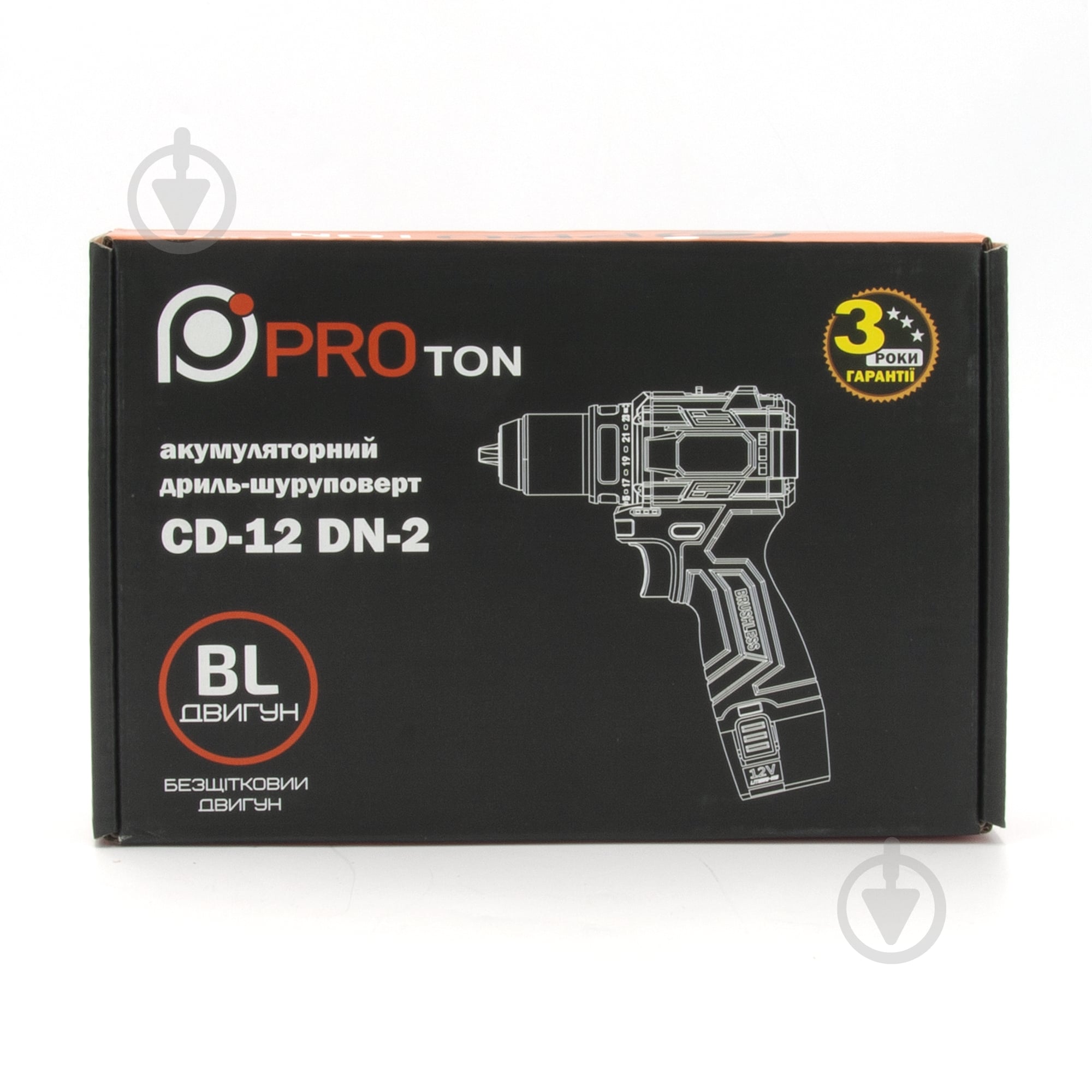 Шуруповерт акумуляторний PROTON CD-12 DN-2 - фото 10