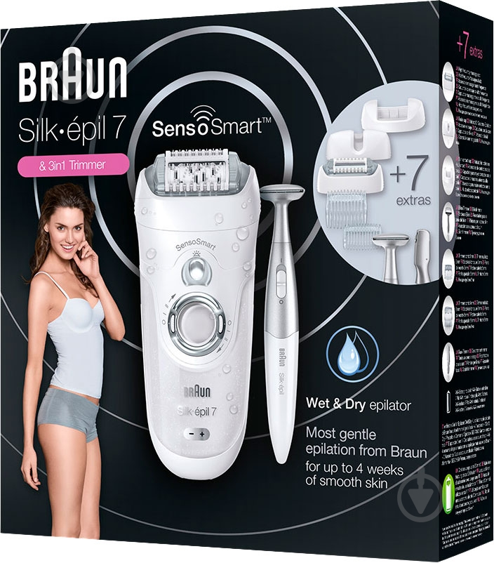 Эпилятор Braun Silk-epil 7 SES 7/890 - фото 5 Эпилятор Braun Silk-epil 7 SES 7/890 - фото 5
