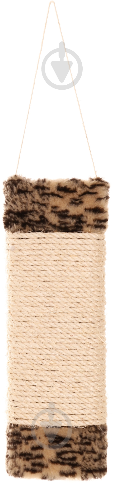 Когтеточка Природа ДО на веревке 32,5 см Жаккард - фото 1 Когтеточка Природа ДО на веревке 32,5 см Жаккард - фото 1