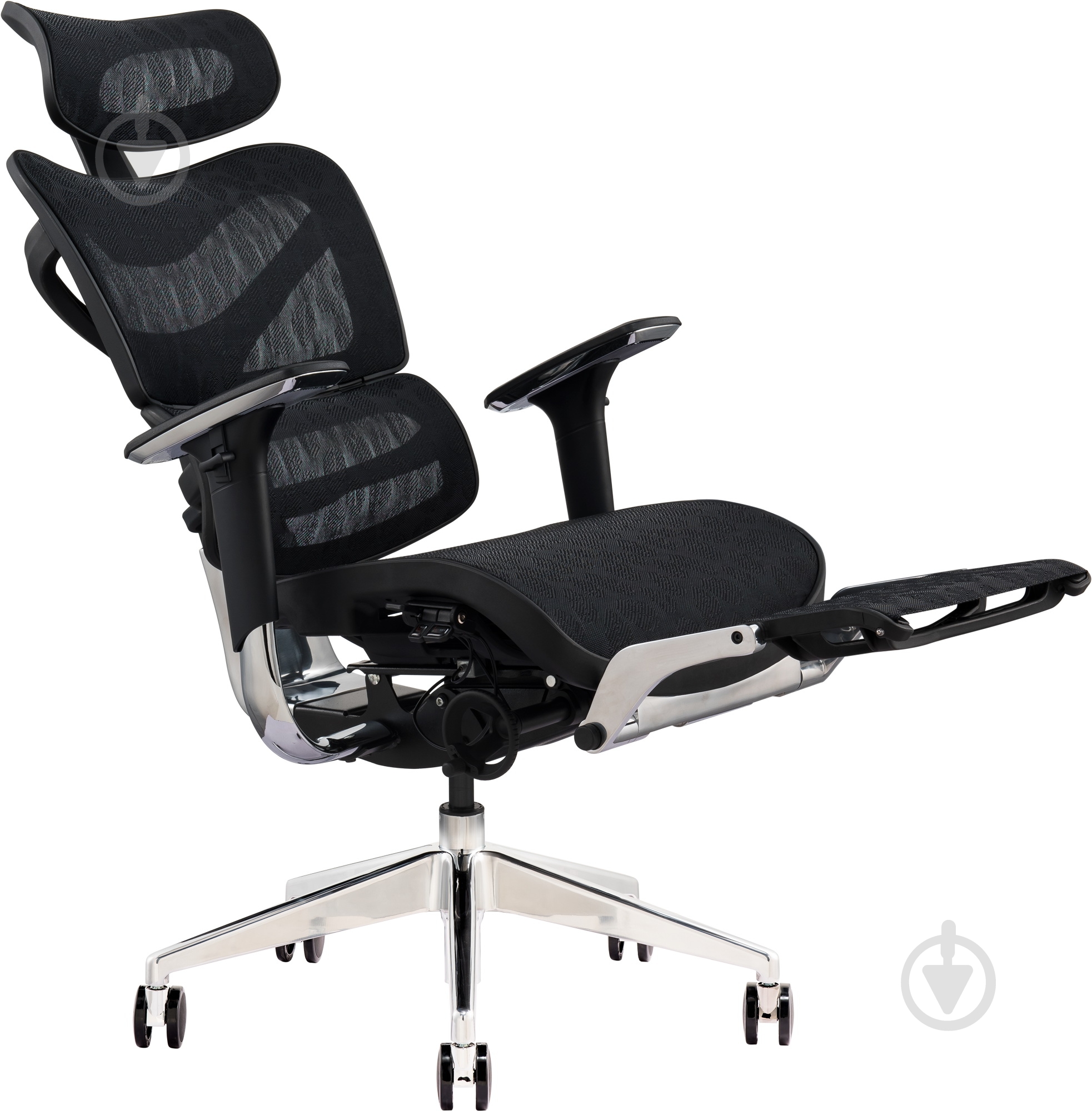 Кресло GT Racer X-702L черный - фото 4 Кресло GT Racer X-702L черный - фото 4