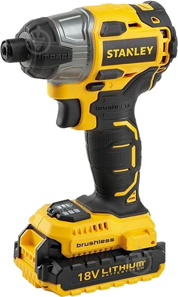 Шуруповерт аккумуляторный Stanley SBI201D2K - фото 1